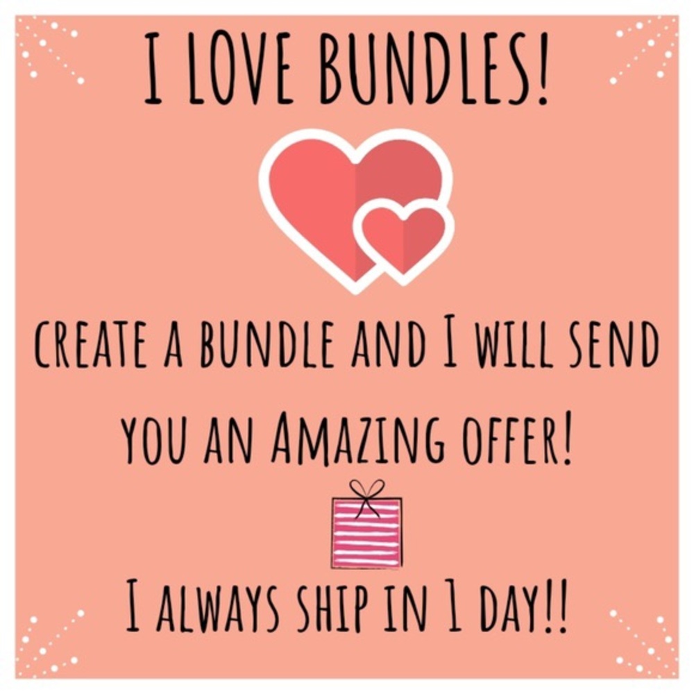 make me an offer or bundle your likings! <3